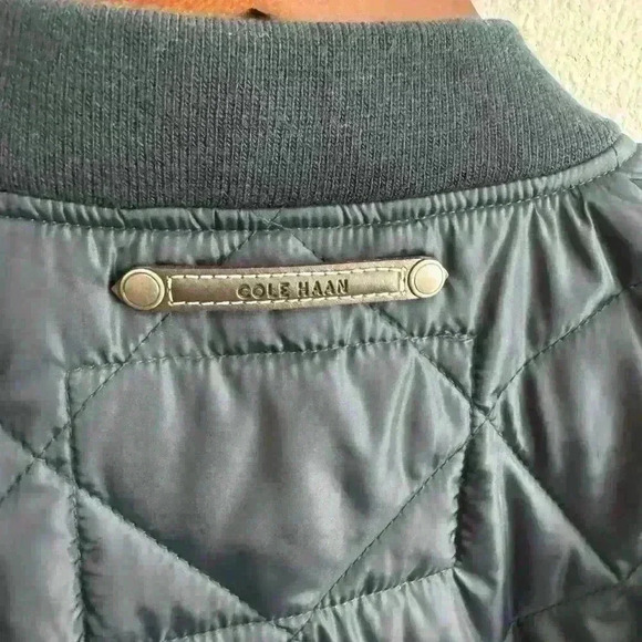 Cole Haan Men’s Quilted Nylon Jacket Size S - Picture 5 of 8